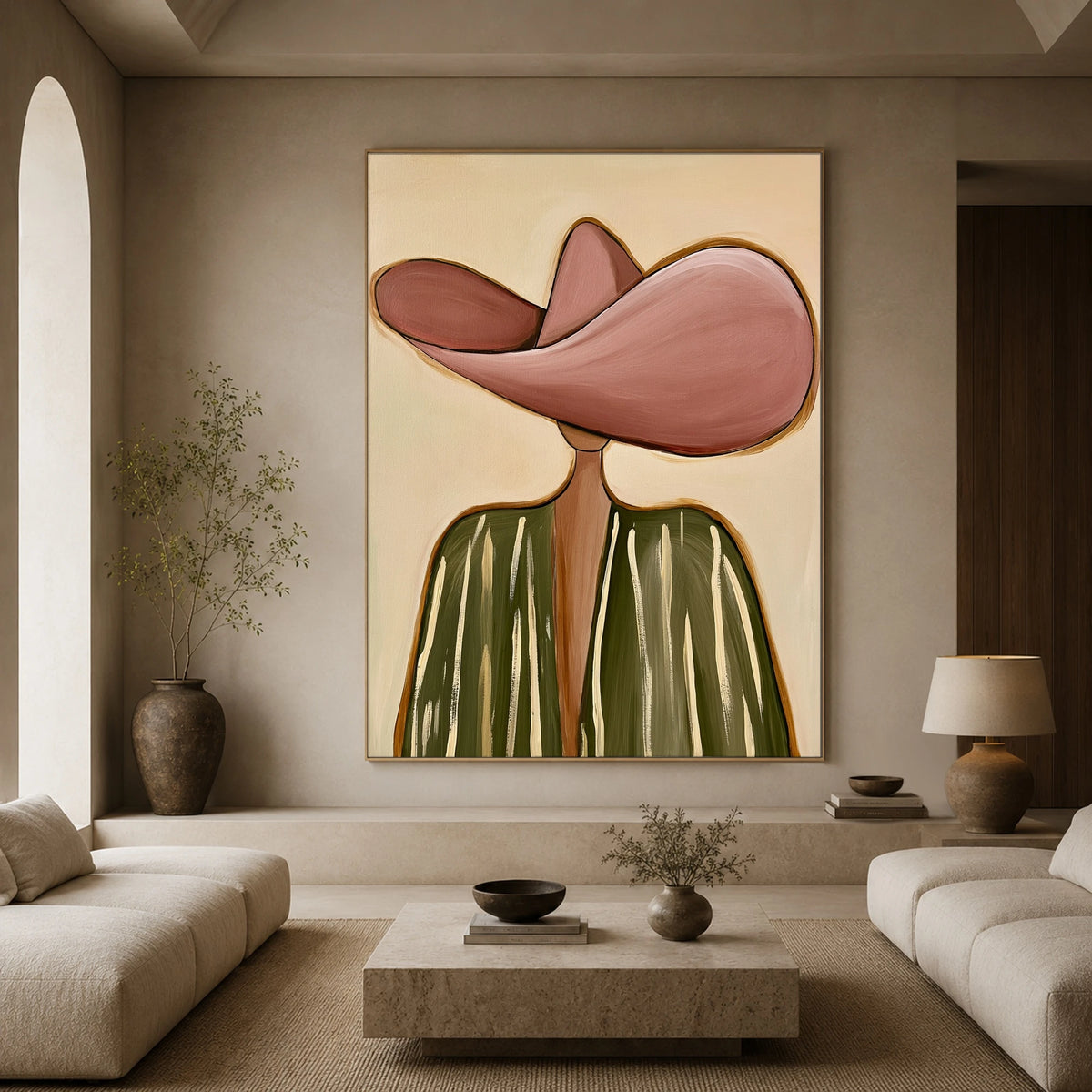 A Rosewide Brim — artwork in an interior setting 3
