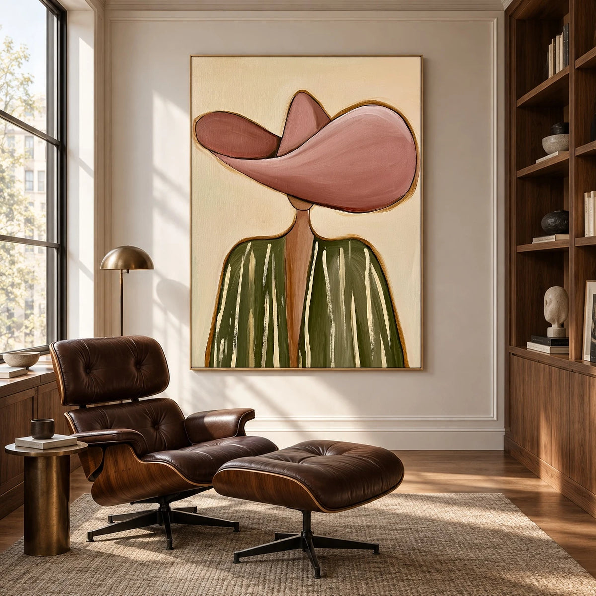 A Rosewide Brim — artwork in an interior setting 5
