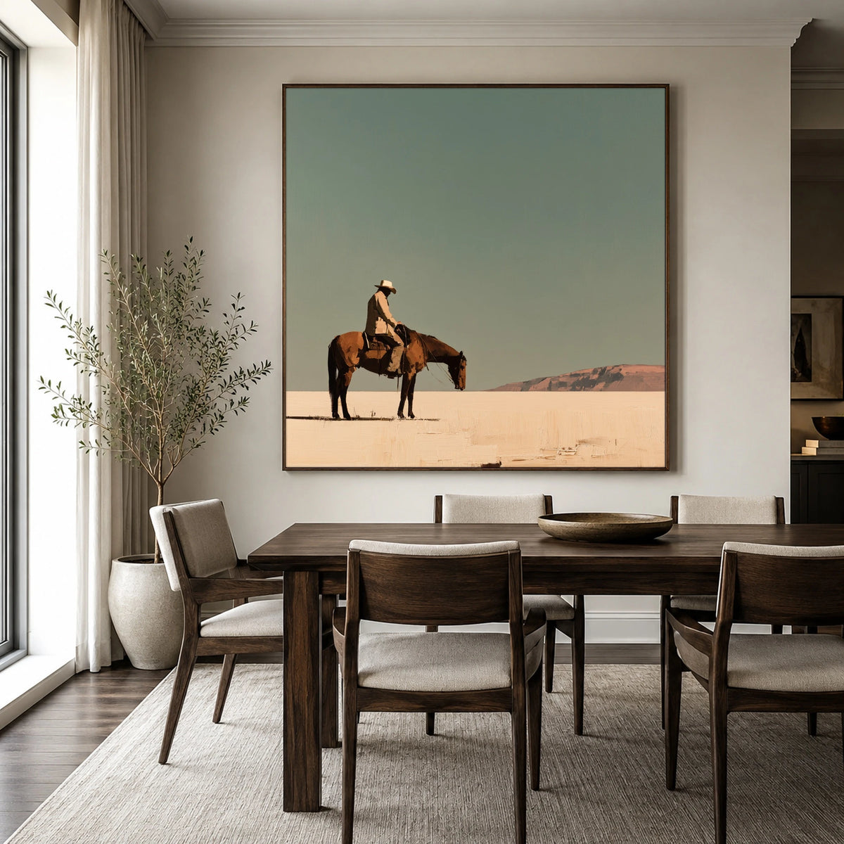 A Sky of Sage — artwork in an interior setting 4