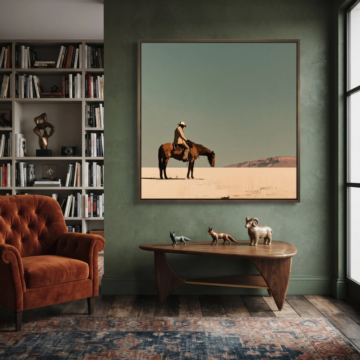 A Sky of Sage — artwork in an interior setting 5