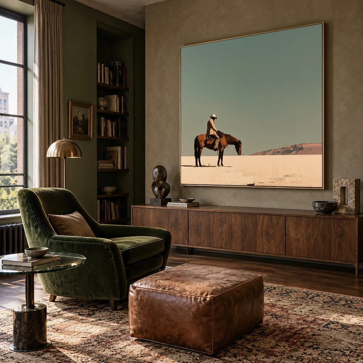 A Sky of Sage — artwork in an interior setting 7