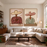 A Slow Western Evening — front view in a living space
