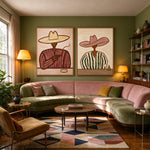 A Slow Western Evening — artwork in an interior setting 4
