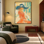 A Sweep of Azure — artwork in an interior setting 5