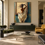 A Turn Toward Gold — artwork in an interior setting 4