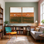 Across a Shared Prairie — artwork in an interior setting 4
