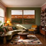 Across a Shared Prairie — artwork in an interior setting 6