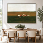 Across the Green Plain — artwork in an interior setting 4
