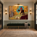 Aspen Trail Ember — artwork in an interior setting 7