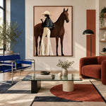 Beside Her Bay — artwork in an interior setting 4