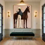 Beside Her Bay — artwork in an interior setting 6
