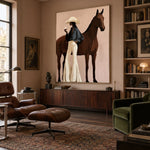 Beside Her Bay — artwork in an interior setting 7