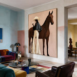 Beside Her Bay — artwork in an interior setting 8