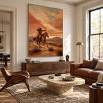 Beyond the Amber Ridge — artwork in an interior setting 3