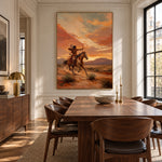Beyond the Amber Ridge — artwork in an interior setting 6