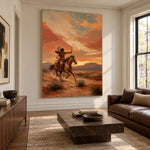 Beyond the Amber Ridge — artwork in an interior setting 7