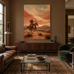 Beyond the Amber Ridge — artwork in an interior setting 8