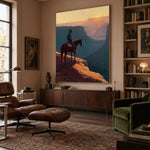 Beyond the Sunlit Edge — artwork in an interior setting 7