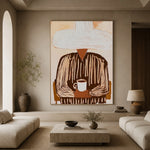 Both Hands Around Coffee — artwork in an interior setting 3