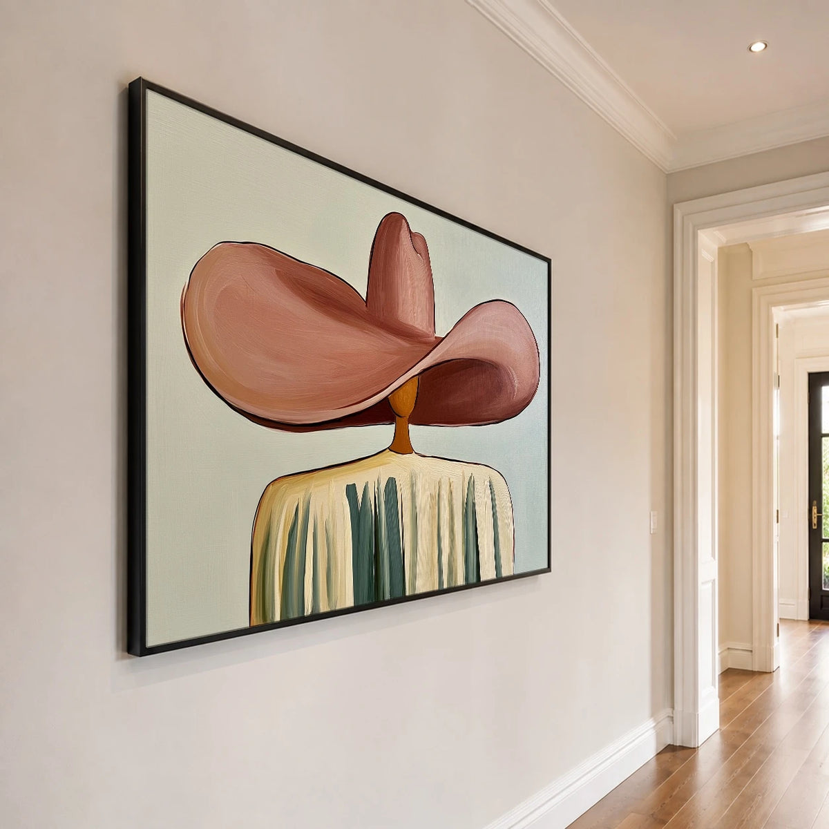 Brim Across the Sky — side view of the artwork