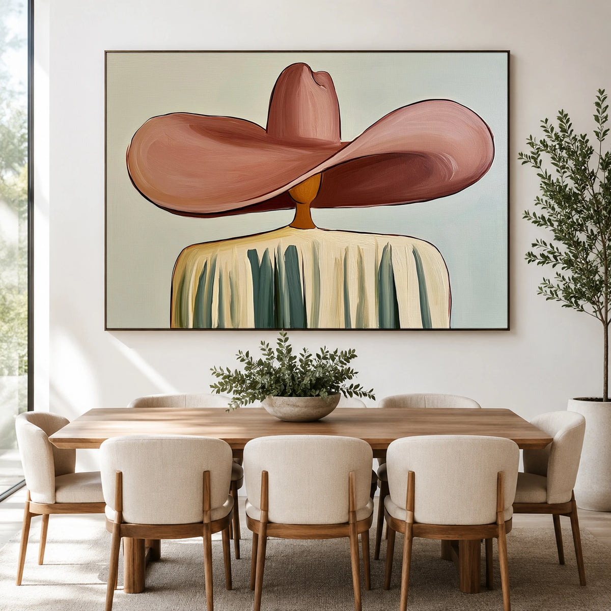 Brim Across the Sky — artwork in an interior setting 4