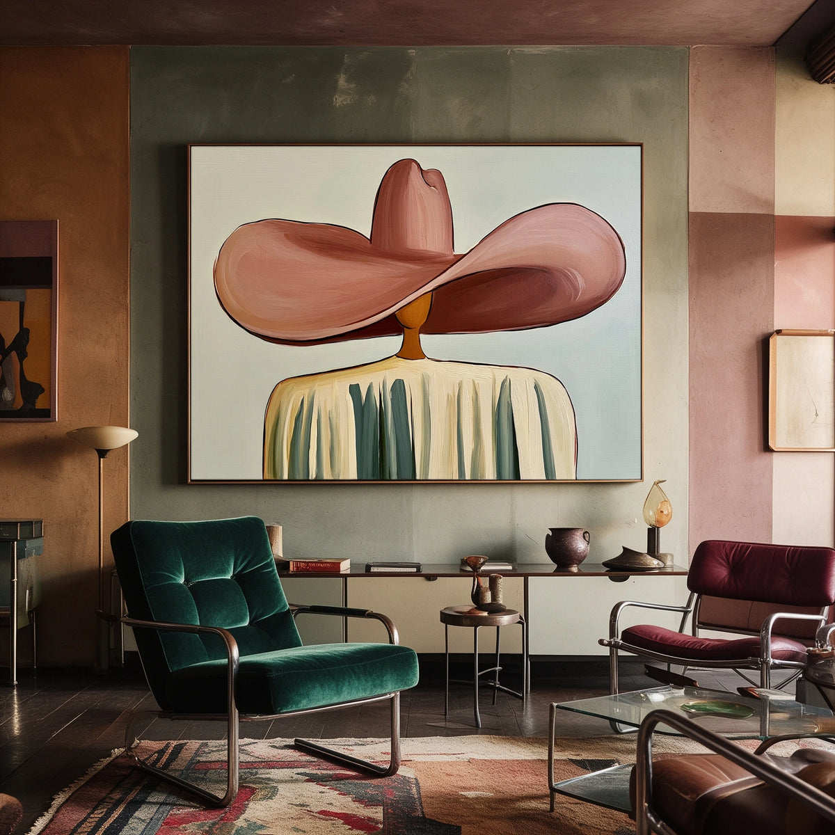 Brim Across the Sky — artwork in an interior setting 8