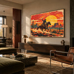 Chasing the Last Gold — artwork in an interior setting 3