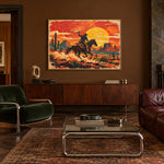 Chasing the Last Gold — artwork in an interior setting 5