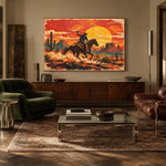 Chasing the Last Gold — artwork in an interior setting 6