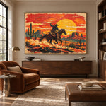 Chasing the Last Gold — artwork in an interior setting 7