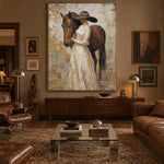 Close to Her Heart — front view in a living space