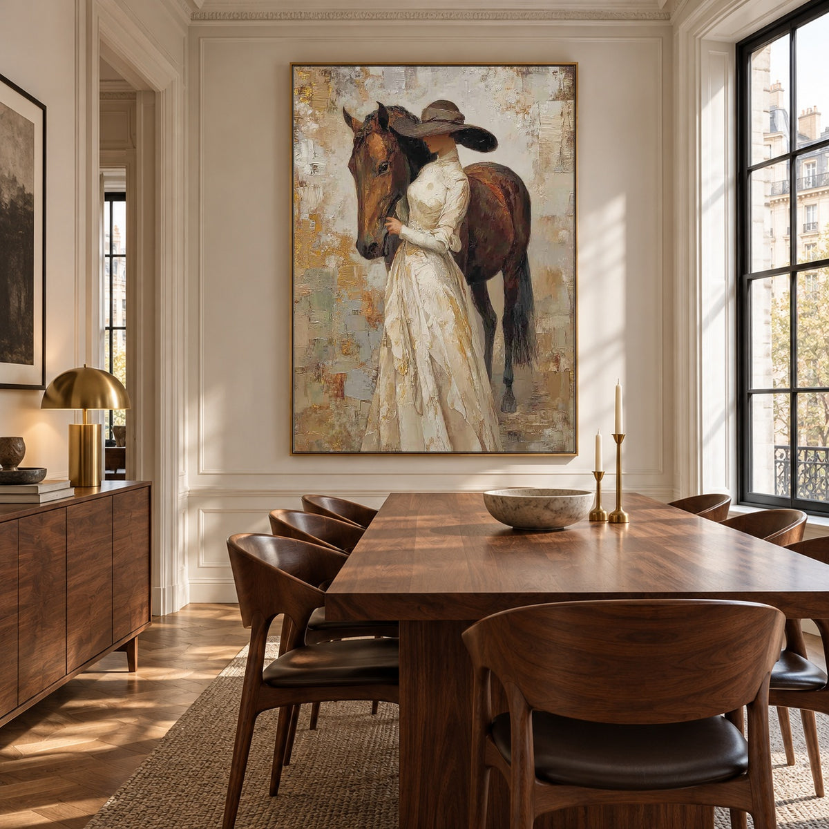 Close to Her Heart — artwork in an interior setting 5