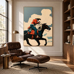 Cloud Chaser Cowboy — artwork in an interior setting 5