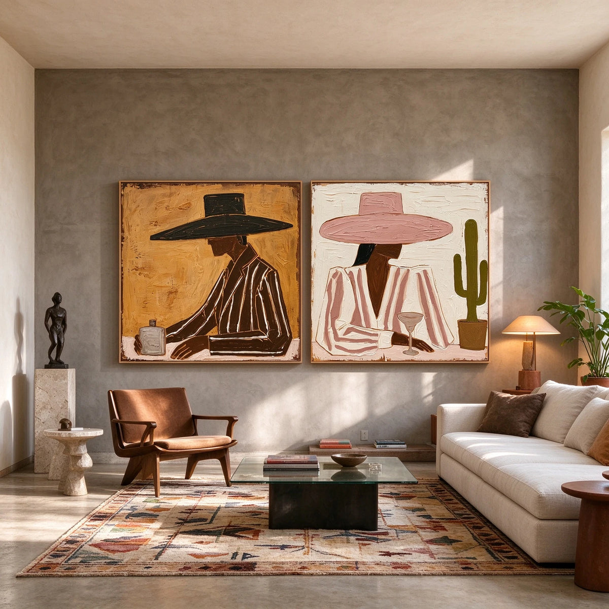 Coffee and Cactus Company — artwork in an interior setting 4