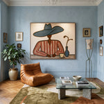 Coffee Beneath Blue — artwork in an interior setting 3
