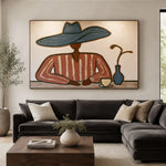 Coffee Beneath Blue — artwork in an interior setting 5