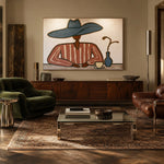 Coffee Beneath Blue — artwork in an interior setting 7