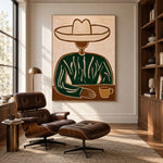 Coffee Beneath Cream — artwork in an interior setting 5