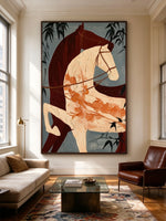 Copper Mane Reverie — artwork in an interior setting 3