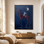 Crossing the Quiet Moon — artwork in an interior setting 3