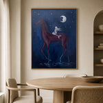 Crossing the Quiet Moon — artwork in an interior setting 5
