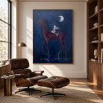 Crossing the Quiet Moon — artwork in an interior setting 6