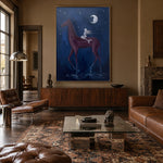 Crossing the Quiet Moon — artwork in an interior setting 7