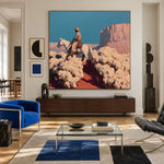 Desert Bloom Crossing — artwork in an interior setting 6