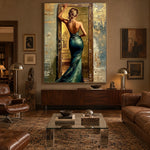Emerald After Hours — front view in a living space