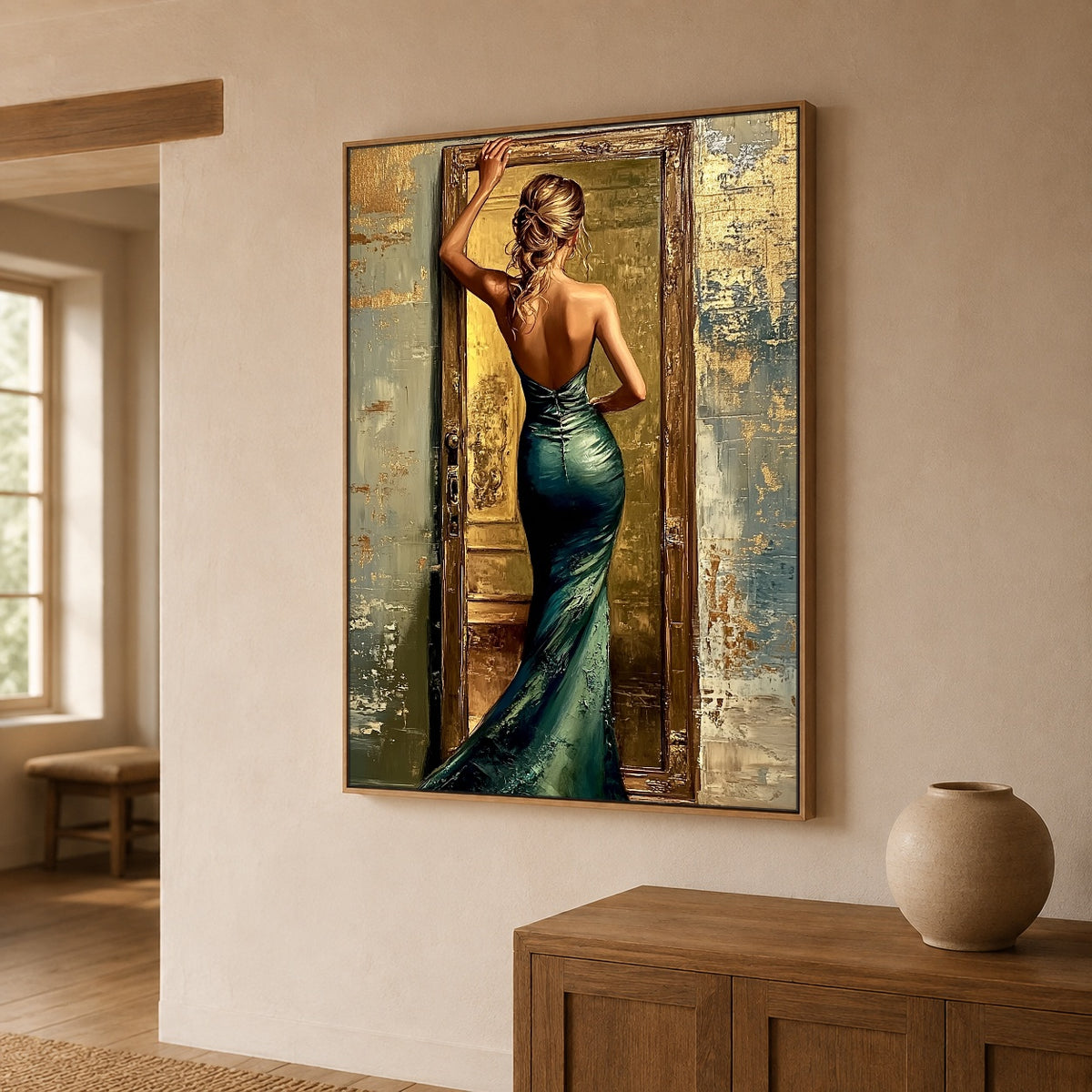 Emerald After Hours — artwork in an interior setting 4