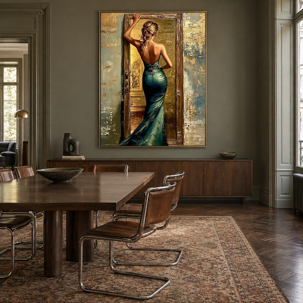 Emerald After Hours — artwork in an interior setting 7