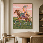 Flowers for the Ride — artwork in an interior setting 3
