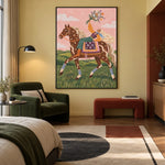 Flowers for the Ride — artwork in an interior setting 4