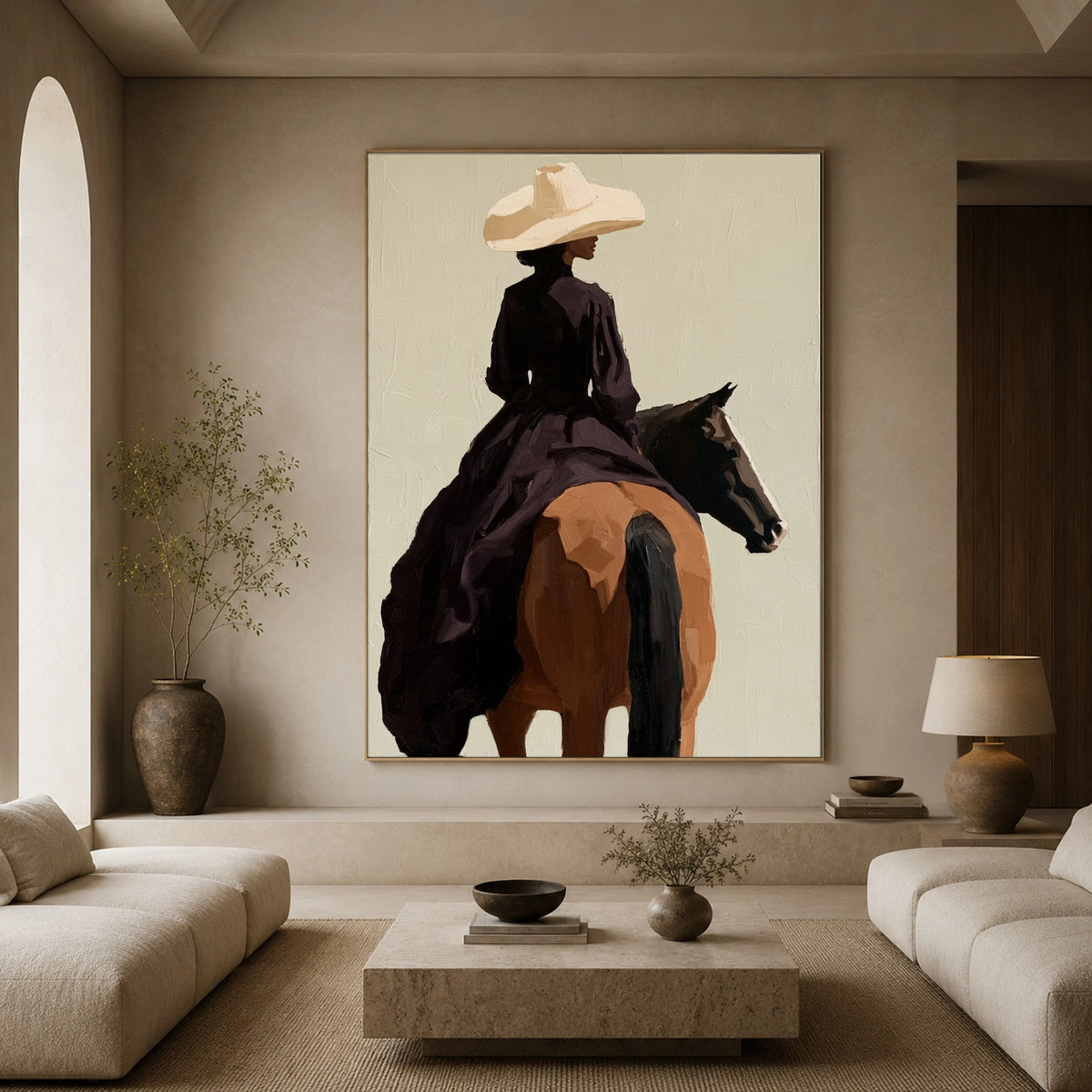 Her Own Direction — artwork in an interior setting 3